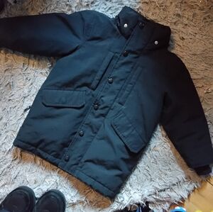 Swiss Tech Kids' Black Puffer Jacket